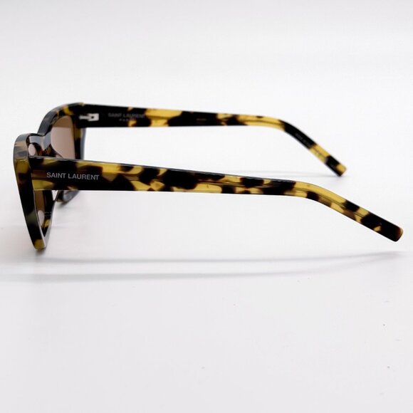 NEW SAINT LAURENT SL276 MICA 037 WOMEN HAVANA SUNGLASSES SAINT LAURENT - Picture 7 of 12